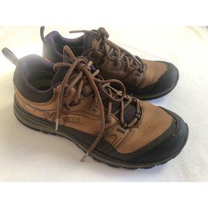 Keen Dry Waterproof Hiking Trail Outdoor Shoe Brown Purple Women's Size US7